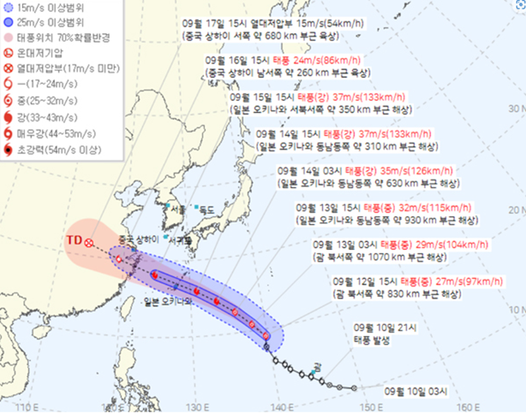 태풍 13호 버빙카
