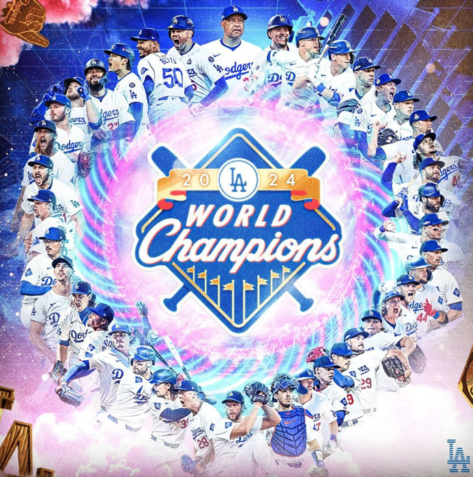 LA 다저스, 뉴욕 양키스 상대로 0-5에서 7-6으로 대 역전 월드시리즈 우승 챔피언 등극